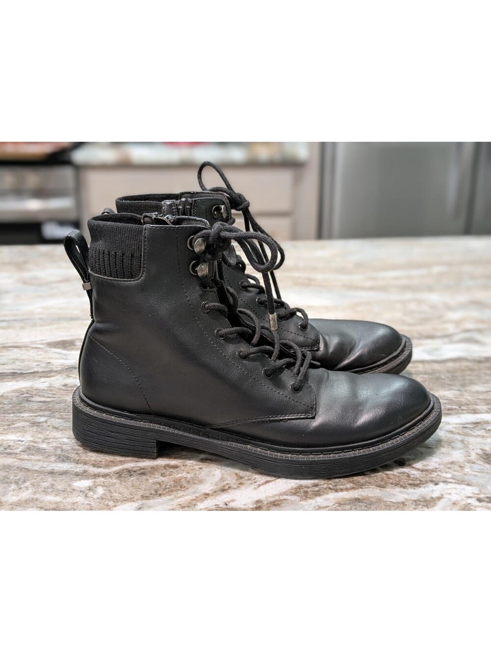 Reaction by Kenneth Cole Black Ankle Boots | Comfy | sleek everyday style GUC